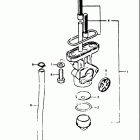 TS125 1973-1977 Топливный кран
