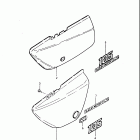 TC185 1974-1977 Обтекатель рамы
