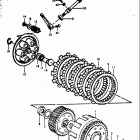RM370 1976-1977 Сцепление