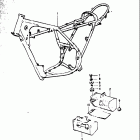 TS400 1973-1977 Рама