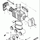 GT550 1973-1977 Air cleaner (gt550l