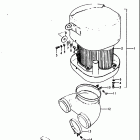 GT250 1973-1977 Air cleaner (gt250k