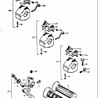GT250 1973-1977 Left handle switch