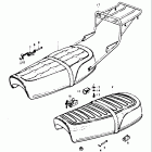 GT185 1973-1977 Сидение