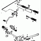 TC100 1973-1977 Stand - brake fedal