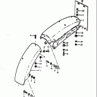 TS75 1975-1977 Заднее крыло