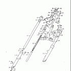 TC185 1974-1977 Передняя вилка