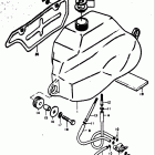 RV125 1973-1977 Топливный бак