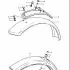 TC185 1974-1977 Переднее крыло