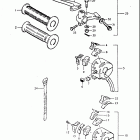 TC185 1974-1977 Left handle switch