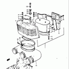GT380 1973-1977 Air cleaner (gt380k)