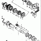 RV125 1973-1977 Transmission (rv125k