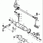GS400,-X 1977 Механизм  переключения передач