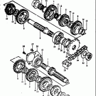 RM370 1976-1977 Трансмиссия