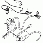 RM370 1976-1977 Cdi unit - ignition coil