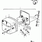 GT185 1973-1977 Rear combination lamp (gt185b)