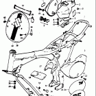 TM75 1974-1976 Рама