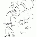 TM75 1974-1976 Воздухозаборник
