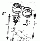 TS185 1973-1976 Speedometer - tachometer (ts185k)