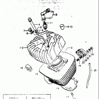 TS185 1973-1976 Cylinder (ts185k