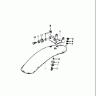 TM75 1974-1976 Переднее крыло