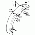 TM75 1974-1976 Rear finder
