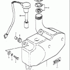 RE5 M A (497cc Rotary) 1975-1976 Маслянный банк