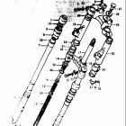 TS185 1973-1976 Front fork (ts185k)
