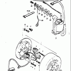 TM75 1974-1976 Flywheel magneto