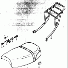 TS185 1973-1976 Сидение