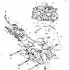 TM75 1974-1976 Cylinder - crankcase
