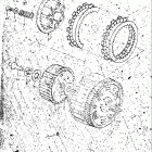 TM250 1972-1975 Сцепление