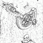 TM250 1972-1975 Заднее колесо