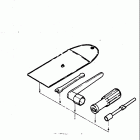TM400 1971-1975 Tool set