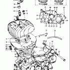 TM400 1971-1975 Cylinder - crankcase