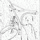 TM250 1972-1975 Handlebar - front fender