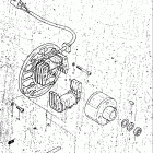TM250 1972-1975 Генератор