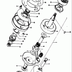 TS50 1971-1974 Piston - crankshaft