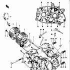 TS50 1971-1974 Lylinder - crankcase