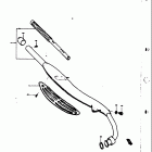 TS50 1971-1974 Глушитель