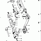 TS50 1971-1974 Механизм  переключения передач