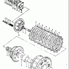 GT750 1972 Сцепление