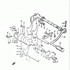 TS250 1971-1972 Механизм  переключения передач