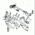 TS400 1972 Механизм  переключения передач