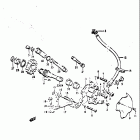 TS250 1971-1972 Масляный насос