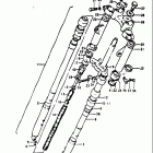 TS185 1971-1972 Передняя вилка