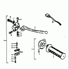 TS185 1971-1972 Handle switch rh