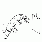 TS185 1971-1972 Заднее крыло