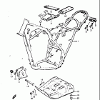 TS250 1971-1972 Рама