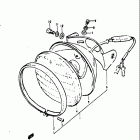 TS125 1971-1972 Фара